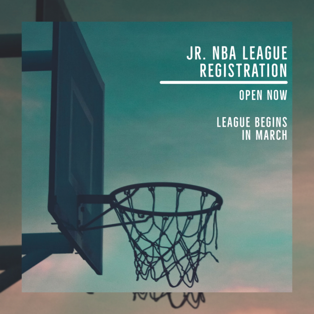 Basketball League Registration is open until November 5th, and space are limited! Don't wait to secure your spot!