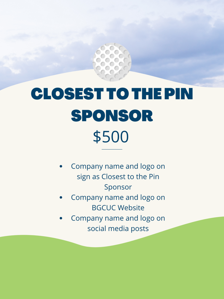 Closest to the Pin Sponsor – Boys & Girls Clubs of Union County